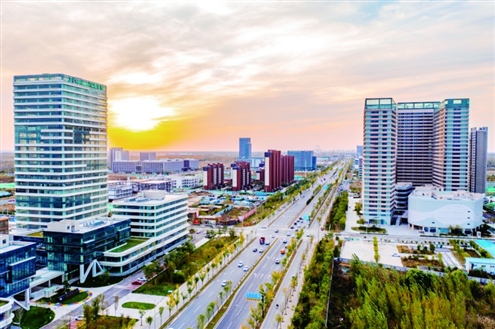 济南国际医学中心济齐路沿线